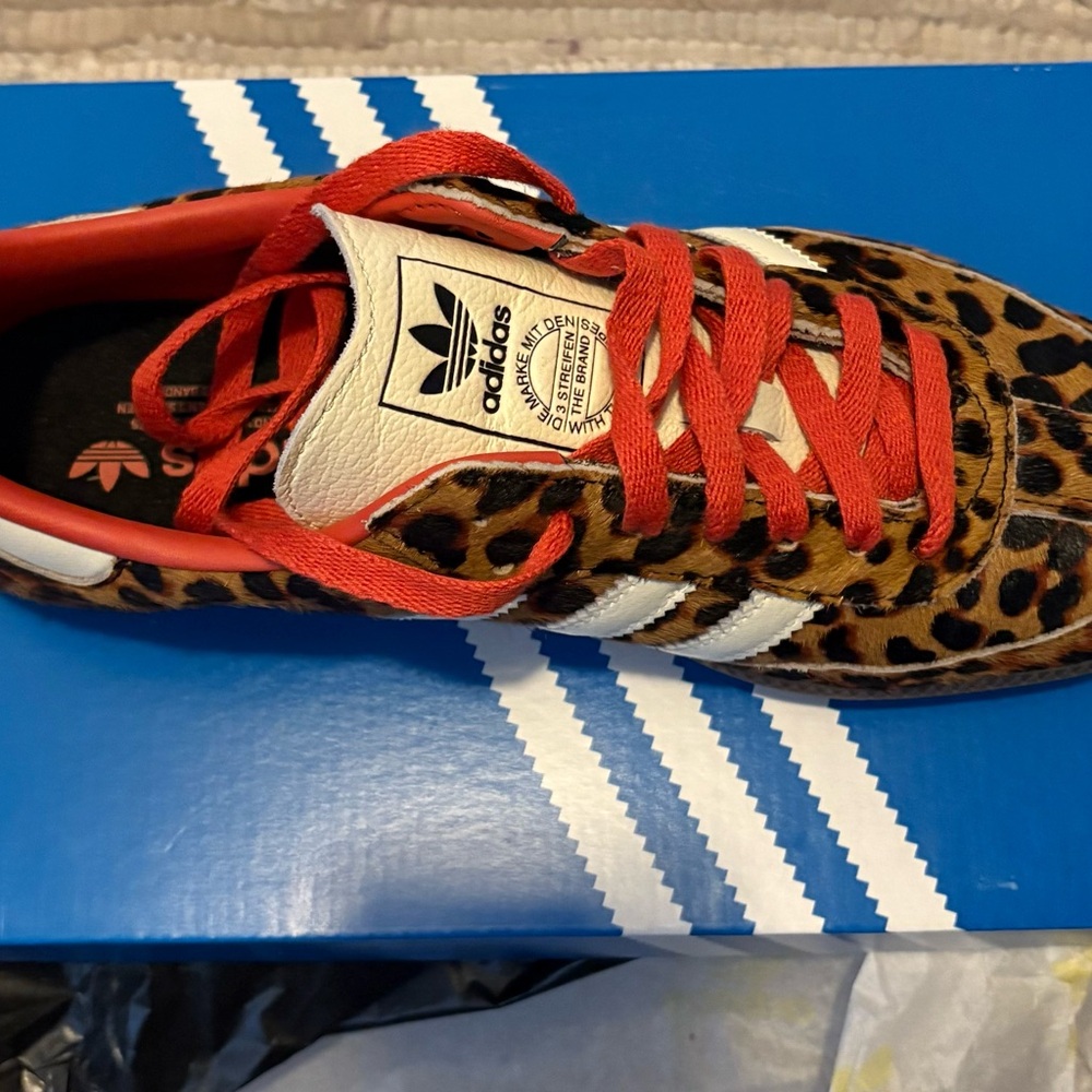 Adidas Leopard Print Sneakers